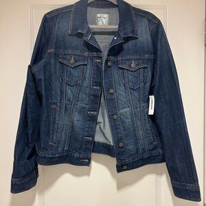 Old Navy Women's Denim Jacket - Dark Blue